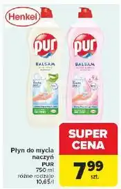 Carrefour Balsam do naczyń dłonie i paznokcie + calcium Pur oferta