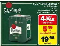 Carrefour Piwo Pilsner Urquell oferta