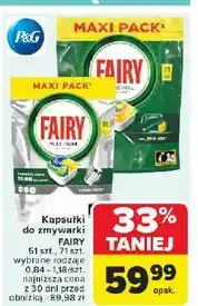 Carrefour Tabletki do zmywarki lemon Fairy All In 1 oferta