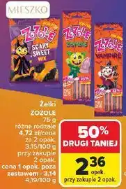 Carrefour Żelki scary sweet mix Zozole oferta