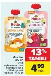 Carrefour Mus zebra beet Holle Bio oferta