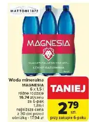 Carrefour Woda lekko gazowana Magnesia oferta