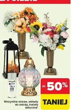 Carrefour Kwiaty sztuczne oferta
