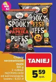 Carrefour Chrupki z soczewicy o smaku paprykowym Oho! oferta