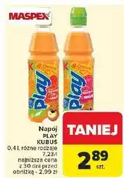 Carrefour Napój marchew-truskawka-limetka Kubuś Play! oferta
