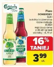 Carrefour Piwo Somersby Light Blueberry & Lemon oferta