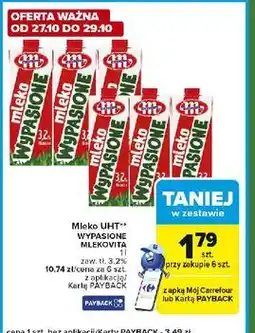 Carrefour Express Mleko 3.2% Mlekovita Wypasione oferta