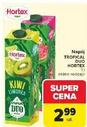 Carrefour Napój czerwone winogrono-gujawa Hortex Tropical Duo oferta