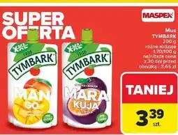 Carrefour Mus jabłko-banan-marakuja-cytryna Tymbark oferta