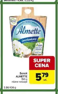 Carrefour Express Serek śmietankowy Hochland Almette oferta