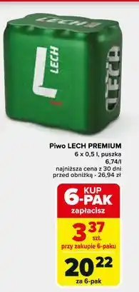 Carrefour Piwo Lech Free oferta