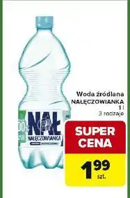 Carrefour Express Woda niegazowana Nałęczowianka oferta