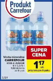 Carrefour Express Woda niegazowana Carrefour Kids oferta