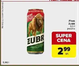 Carrefour Express Piwo Żubr 1768 oferta