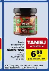 Carrefour Express Pasta z suszonych pomidorów Carrefour oferta