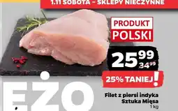 Netto Filet z piersi indyka Sztuka Mięsa oferta