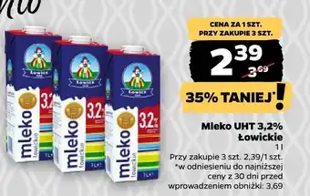 Netto Mleko UHT 3,2% Łowickie oferta