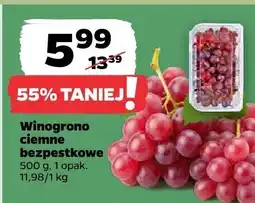 Netto Winogrono ciemne bezpestkowe Netto oferta
