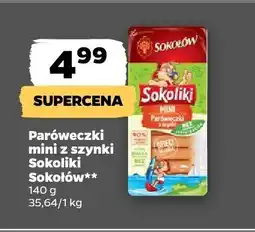 Netto Paróweczki mini z szynki Sokoliki Sokołów oferta