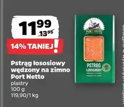 Netto Pstrąg łososiowy wędzony na zimno Port Netto oferta