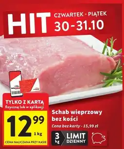 Intermarche Schab wieprzowy bez kości 1 kg Intermarche oferta