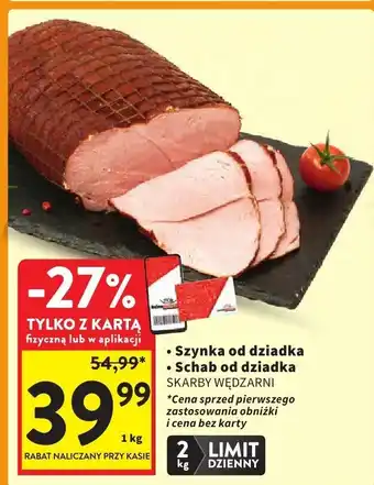 Intermarche Schab od dziadka SKARBY WĘDŻARNI oferta