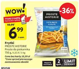 Intermarche Frytki PROSTE HISTORIE Proste do piekarnika oferta