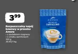 Netto Rozpuszczalny napój kawowy w proszku z dodatkiem magnezu Amora oferta