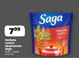 Netto Herbata czarna ekspresowa Saga oferta