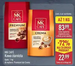 ALDI Kawa ziarnista Premium MK CAFÉ oferta
