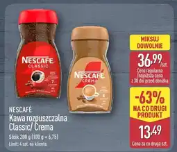 ALDI Kawa rozpuszczalna Classic NESCAFÉ oferta