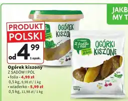 Intermarche Ogórek kiszony Z SADÓW I PÓL wiaderko oferta