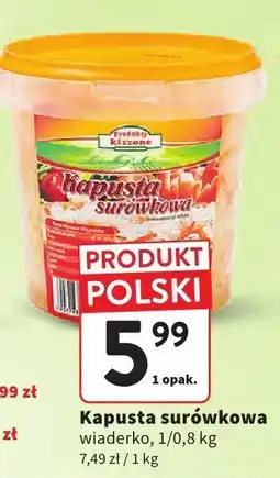 Intermarche Kapusta surówkowa wiaderko Intermarche oferta