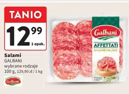 Intermarche Salami GALBANI wybrane rodzaje oferta