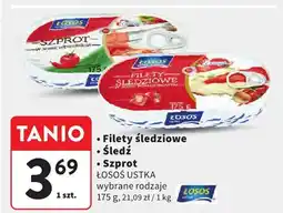 Intermarche Szprot ŁOSOŚ USTKA wybrane rodzaje oferta