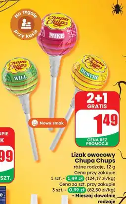 Dino Lizak owocowy Chupa Chups różne rodzaje oferta