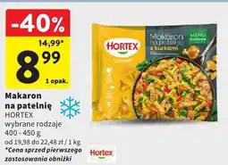 Intermarche Makaron na patelnię HORTEX wybrane rodzaje oferta