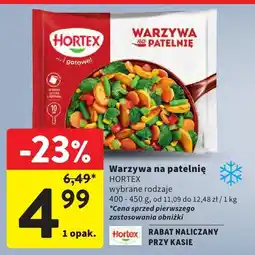 Intermarche Warzywa na patelnię HORTEX wybrane rodzaje oferta