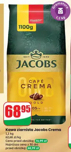 Dino Kawa ziarnista Jacobs Crema Gold oferta