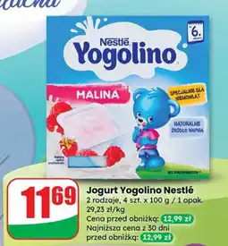 Dino Jogurt Yogolino Nestlé malina oferta