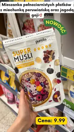 Kaufland Musli Super Musli Odporność z miechunką peruwiańską i jagodą goji Purella Superfoods oferta