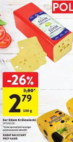 Intermarche Ser Edam Królewiecki SPOMLEK oferta