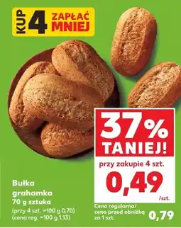 Kaufland Bułka grahamka Kaufland oferta