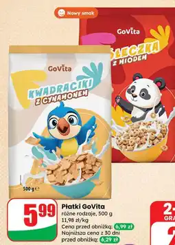 Dino Płatki GoVita różne rodzaje oferta