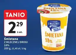Intermarche Śmietana 18% Z MLECZNEJ DROGI oferta