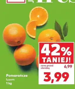 Kaufland Pomarańcze luzem Kaufland oferta