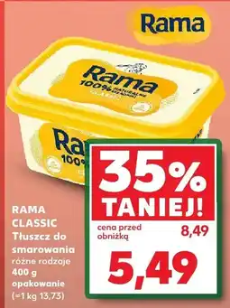 Kaufland Tłuszcz do smarowania Classic różne rodzaje Rama oferta