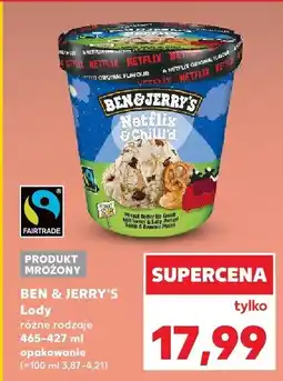 Kaufland Lody różne rodzaje Ben & Jerry's oferta