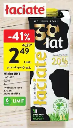 Intermarche Mleko UHT Łaciate 2,0% oferta