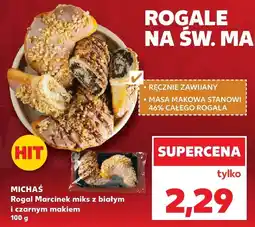 Kaufland Rogal Marcinek miks z białym i czarnym makiem Michaś oferta